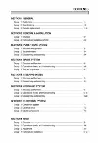 repair manual Hyundai Forklift Truck HBR14-7 Service Manual PDF