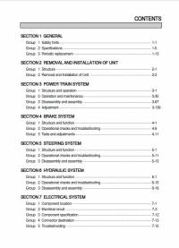 repair manual Hyundai Forklift Truck 110D-7A Service Manual PDF
