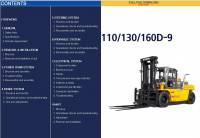 repair manual Hyundai Forklift Trucks 110D-9, 130D-9, 160D-9 Service Manual PDF
