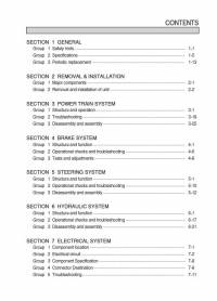 repair manual Hyundai Forklift Trucks 25LC-7S, 30LC-7S Service Manual PDF