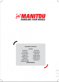 repair manual Manitou Engine D1503 D1703 D1803 V2003 V2203 V2403 Repair Manual PDF