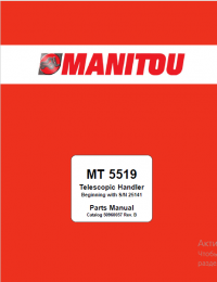 spare parts catalog Manitou MT5519 Telescopic Handler Parts Manual PDF