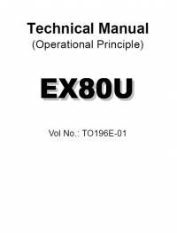repair manual Hitachi Excavator EX80-U Technical Manual (Operational Principle) PDF