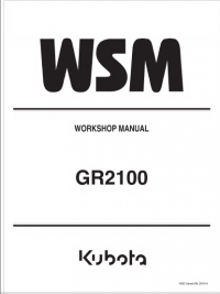 repair manual Kubota GR2100 Workshop Manual PDF