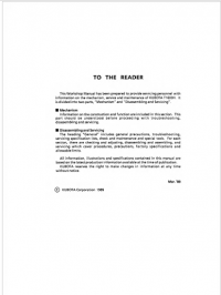 repair manual Kubota T1600H Workshop Manual PDF