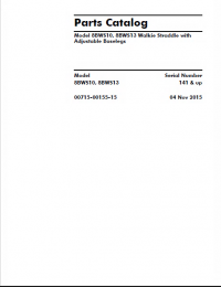 spare parts catalog Toyota Industrial Equipment 8BWS10, 8BWS13 Parts Catalog PDF