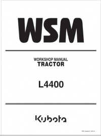repair manual Kubota L4400 Tractor Workshop Manual PDF