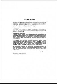 repair manual Kubota Tractor M4950(DT), M6950(DT), M7950(DT) Workshop Manual PDF