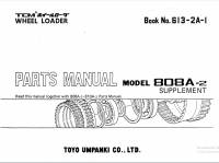 spare parts catalog TCM Wheel Loader 808A-2 Supplement Parts Manual PDF