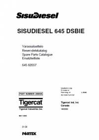spare parts catalog Tigercat Sisudiesel 645 Engine Parts Catalog PDF