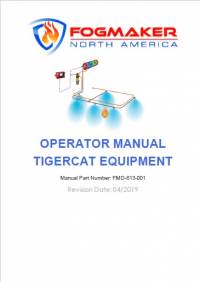 repair manual Tigercat Fogmaker Operator Manual PDF