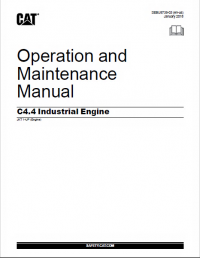 repair manual CAT Industrial Engine C4,4T4F Operation and Maintenance Manual PDF