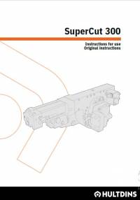 repair manual Tigercat Hultdins SuperCut 300 Installation Manual PDF