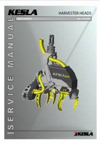repair manual Tigercat Kesla HARVESTER HEADS Service Manual PDF