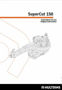 repair manual Tigercat Hultdins SuperCut 150 Installation Manual PDF