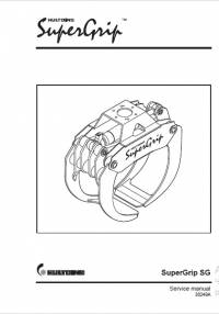 repair manual Tigercat Hultdins SuperGrip SG Service Manual PDF
