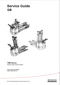 repair manual Toyota 7SM Series Service Manual PDF