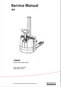 repair manual Toyota Truck 7SM08F Service Manual PDF