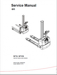 spare parts catalog Toyota Truck SP10, SP10S Service Manual PDF