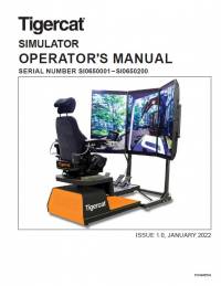 repair manual Tigercat Simulator Operator’s Manual PDF