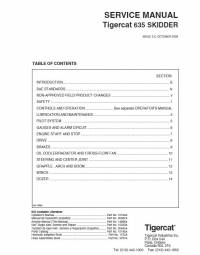 repair manual Tigercat Skidder 635 Service Manual PDF