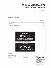 repair manual Tigercat Skidder 635C Operator’s Manual PDF