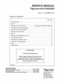 repair manual Tigercat Skidder 635D Service Manual PDF