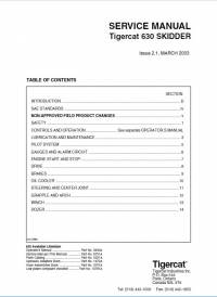 repair manual Tigercat Skidder 630 Service Manual PDF