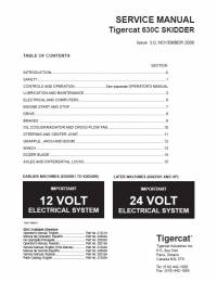 repair manual Tigercat Skidder 630C Service Manual PDF