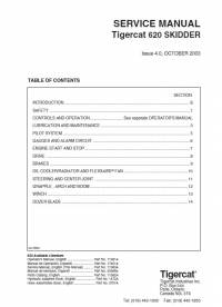 repair manual Tigercat Skidder 620 Service Manual PDF