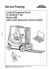repair manual Linde IC Engined Fork Truck H 12/16 Service Training Manual PDF