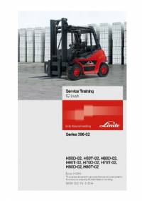 repair manual Linde IC Truck H50DT-02, H60D/T-02, H70D/T-02, H80D/T-02 Service Training Manual PDF