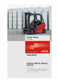 repair manual Linde IC Truck H20D-02, H20T-02, H25D-02, H25T-02 Service Training Manual PDF