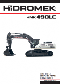 repair manual Hidromek Excavator HMK490LC-3 Service Manual Document PDF