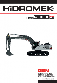 repair manual Hidromek Excavator HMK300LC-3 Service Manual Document PDF