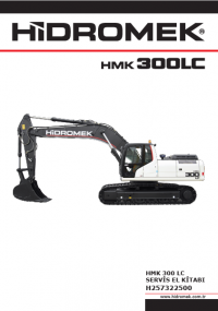 repair manual Hidromek Excavator HMK300LC Service Manual Document PDF