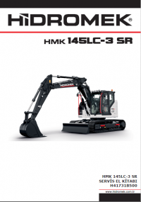 repair manual Hidromek Excavator HMK145LC-3 SR Service Manual Document PDF