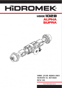 repair manual Hidromek Backhoe Loader HMK 102B rear axle Service Manual PDF