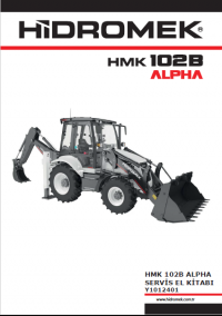 repair manual Hidromek Backhoe Loader HMK 102B ALPHA Turner ZF Husco Service Manual PDF