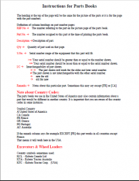 spare parts catalog Kubota L2500F Tractor Parts Manual PDF