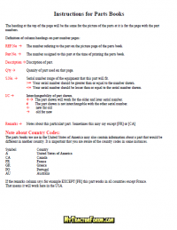 spare parts catalog Kubota L295DT Tractor Parts Manual PDF