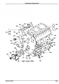 spare parts catalog Kubota KX36-H Crankcase Parts Catalog PDF