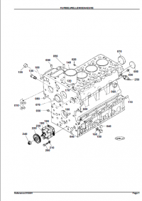 spare parts catalog Kubota Crankcase KX101 S.NO.55001 Parts Catalog PDF