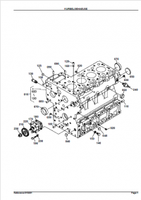 spare parts catalog Kubota Crankcase KX161-2 Parts Catalog PDF
