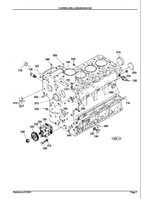 spare parts catalog Kubota Crankcase KX151 S.NO 50001 Parts Catalog PDF