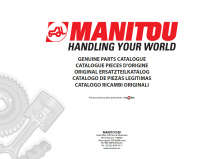 spare parts catalog Manitou Handling your world Genuine Parts Catalog PDF
