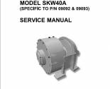 repair manual Paccar Winch Carco SKW40A Service Manual PDF