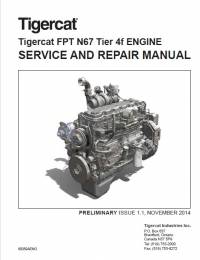 repair manual Tigercat Engine FPT N67 Tier 4f Service & Repair Manual PDF