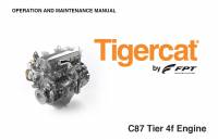 repair manual Tigercat Engine C87 Tier 4f Operation & Maintenance Manual PDF