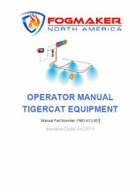repair manual Tigercat Equipment Operator Manual PDF